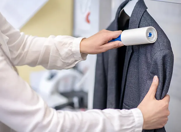 Professional dry cleaning service for delicate garments.