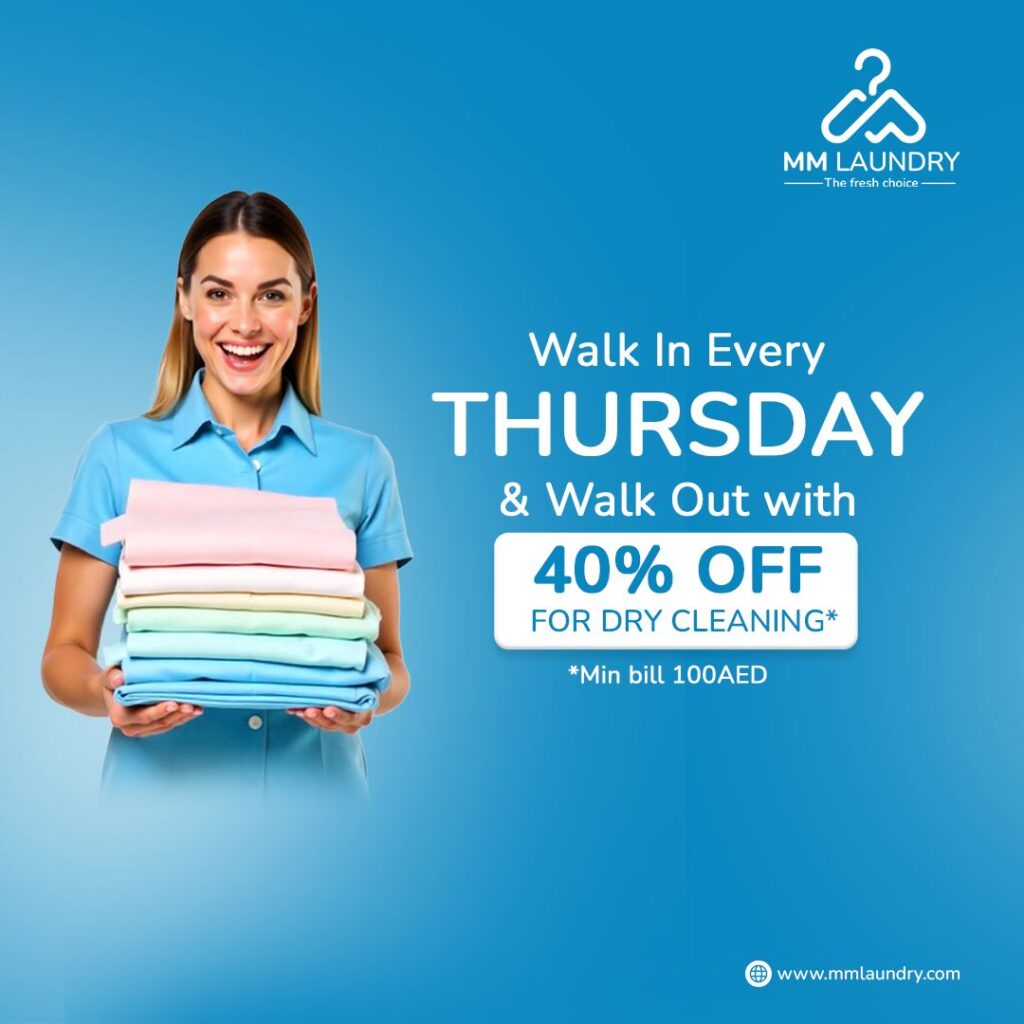 40% Off for dry cleaning service